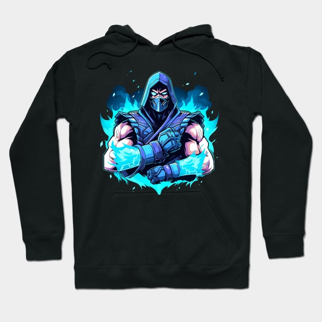 sub zero Hoodie by sample the dragon